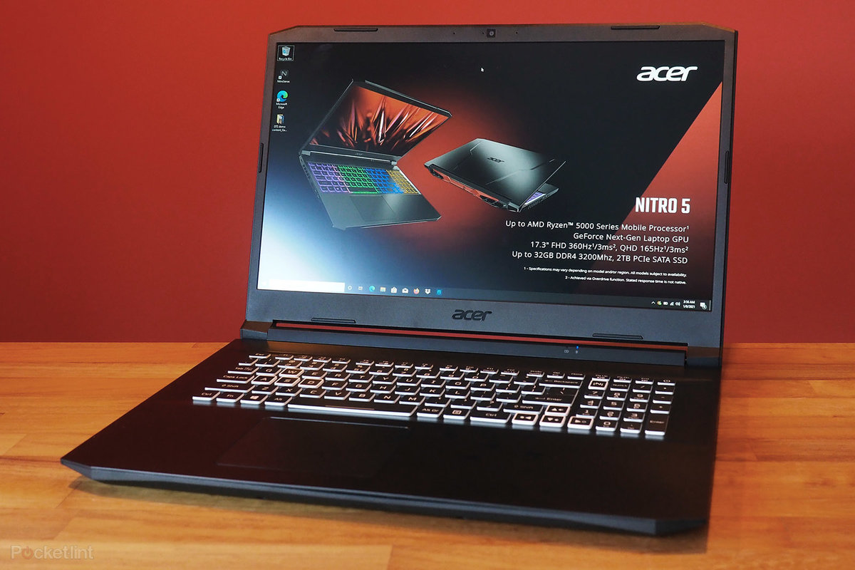 Acer has includes Ryzen 5000 CPUs to its Nitro 5 gaming notebook