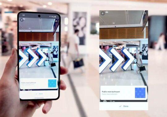 To aid with augmented reality navigation, Google introduces Indoor Live View for Sydney Airport