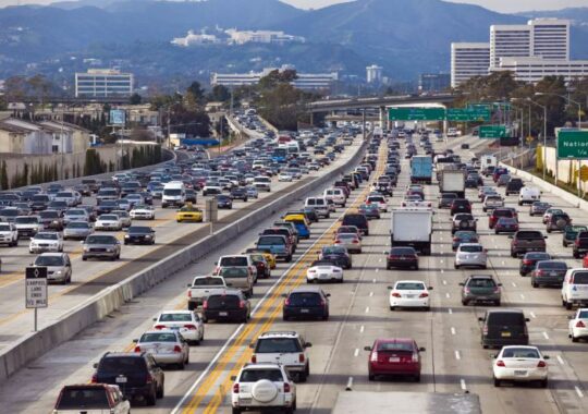 The busiest section of the SoCal freeway is anticipated to see record numbers of holiday visitors, according to AAA