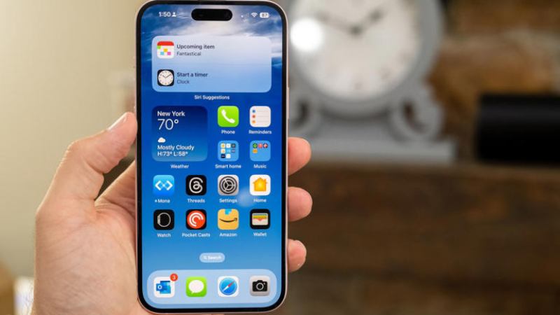 New homescreen customization options will be available with iOS 18, which launches next week