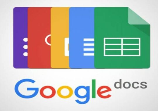 Users of Google Docs can arrange material into tabs