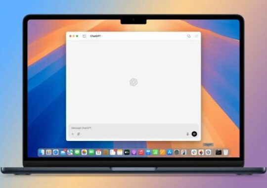 Apple Notes and several third-party apps are now compatible with ChatGPT for macOS