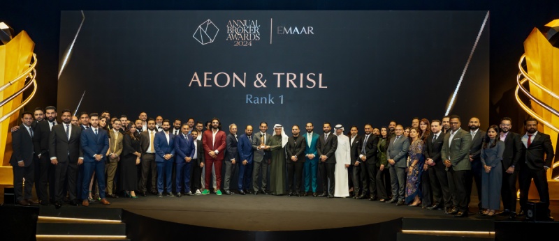 Aeon & Trisl Group Makes History, Secures No.1 Spot at Emaar Awards for Second Consecutive Year and Sixth Consecutive Quarter with Record- Breaking Sales Performance